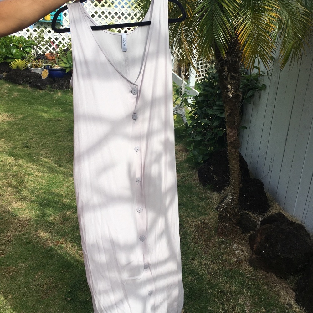 South Kauai Long button dress.